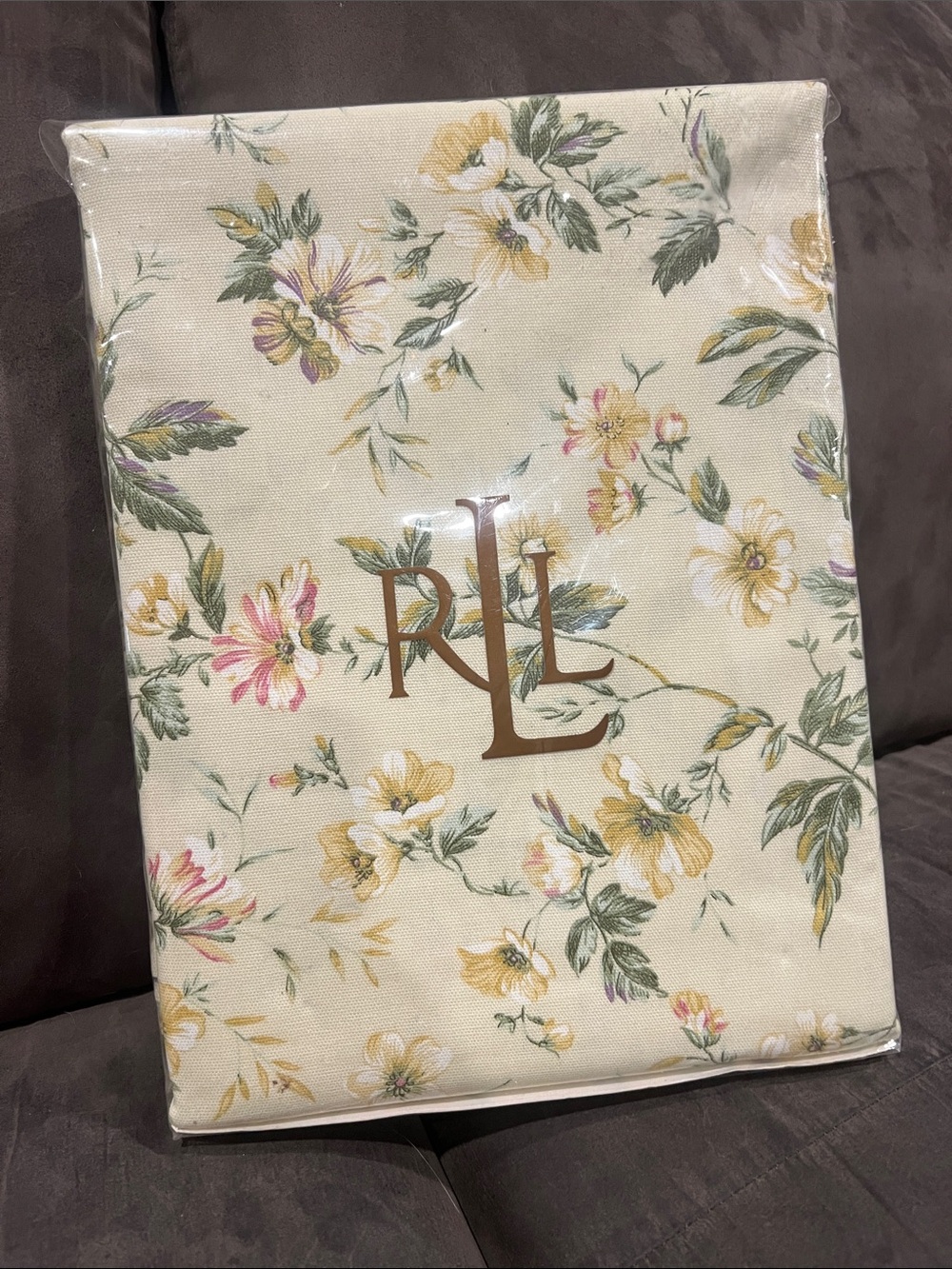 Lauren Ralph Lauren Newberry Floral Butter Tablecloth